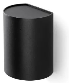 FARO 40523 - Fali lámpa SOLE 1xGU10/8W/230V fekete kerek