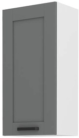 Felső konyhaszekrény Lucid 45 G 90 1F (dustgrey + fehér). 1045556
