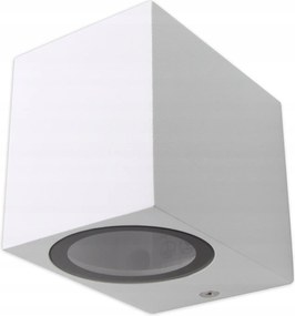 Homlokzati Lámpa Fehér GU10 IP44 Építészeti Lámpatest Kerti Lámpatest