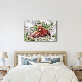Kép - Flamingók (90x60 cm)