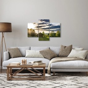 Erdei kunyhó képe (90x60 cm)