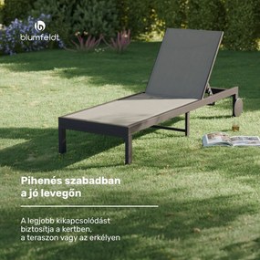 Lucca Lounge nyugágy | terhelhetőség 120  kg | 5 fokozatú | vízlepergető