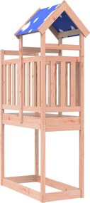 vidaXL Játék Torny Barna 52,5 x 110,5 x 215 cm Szilárd Douglas Fa