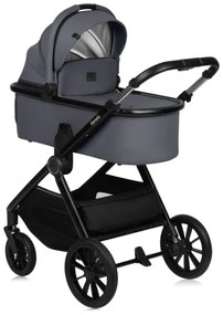 Lionelo - 3 az 1-ben kombinált babakocsi LAYLA Kőszürke