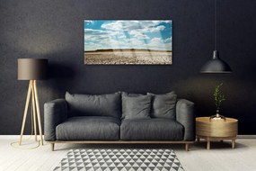 Üvegkép falra Fekvő sivatagi homok 120x60cm