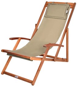 Deuba SIENA kerti napozóágy - bézs