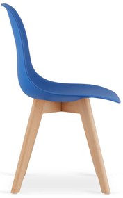 Kék KITO szék bükkfa lábakkal