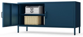 TV-szekrény lábakon ROSA, 1150 x 595 x 400 mm, Modern: sötétkék