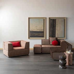 Fényes kerek tárolóasztal ø 40 cm Orivo – WOOOD