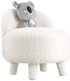 PIXI gyermekfotel, átmérő 46 cm, fehér