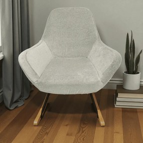 Székhuzat JYSK NEBEL hintaszékre (elasztikus, mosható, VILÁGOSSZÜRKE)