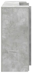 vidaXL recepciós pult betonszürke 180x50x103,5 cm szerelt fa