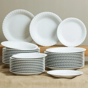 12 személyes Ebédlőszerviz Mosogatógép Porcelán Sétáló Iwona C000 36 el