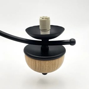 Brilagi - LED Csillár láncon COTTAGE 3xG9/40W/230V bükkfa/fehér