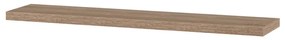 Lebegő polc 120 cm, MDF, Sonoma Tölgy Színben P-002