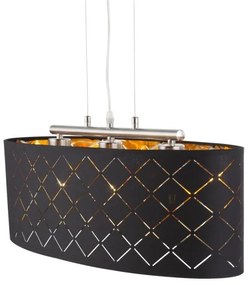 Globo 15229H2 - Csillár zsinóron CLARKE 3xE27/60W/230V