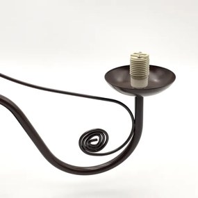 Brilagi - LED Csillár láncon COTTAGE 3xG9/40W/230V barna/fehér