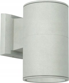 Kültéri kerti fali lámpa szürke felül vagy alul 19 cm IP54 Su-ma