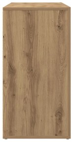 Oldalfal Kézműves tölgy Szerelt fa 120 x 36 x 69 cm Tároló fal