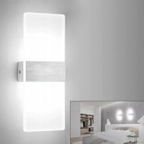 Beltéri Led fali lámpa, fali lámpatest 18W