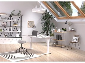 Íróasztal állítható magassággal 80x120 cm Downey – Germania