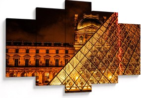 A párizsi Louvre képe (150x105 cm)