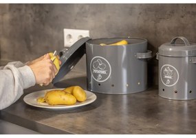 Burgonyatartó acél doboz Secret Du Potager – Esschert Design