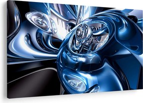 Absztrakció kép - körök (90x60 cm)
