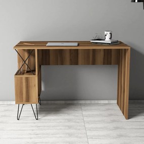 PC asztal Elegance (dió + fekete). 1072067
