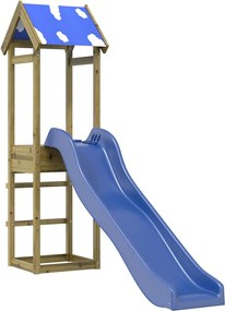 vidaXL impregnált fenyőfa kültéri játszószett