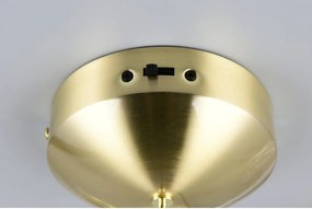 Sárgaréz színű LED dimmelhető függőlámpa Melita – Trio