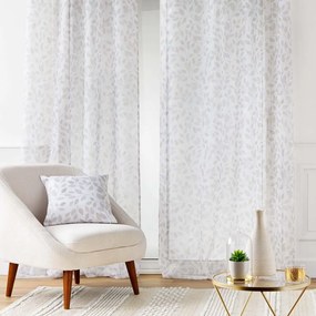 Fehér voile fényáteresztő függöny 140x280 cm Duchesse – douceur d'intérieur