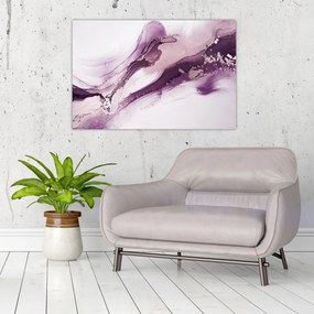 Kép - Lila folyadék művészet (90x60 cm)