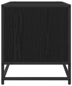TV szekrény Musta tammi 61 x 40 x 46 cm Faanyag