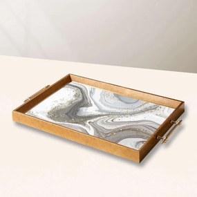 Üveg tálca, 38×24 cm – TPEA10027