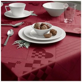 Damaszt asztalterítő karácsonyi mintával 150x220 cm Natale – Rosendahl