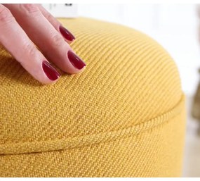 PIXI ülőke, átmérő 40 cm, sárga