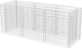 vidaXL acél gabion magaságyás 270 x 90 x 100 cm