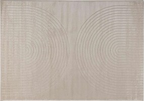 vidaXL Területszőnyegek GALATI Bézs 170 x 120 cm Poliészter