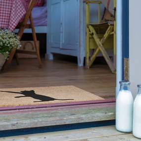 Kókuszrost lábtörlő 40x60 cm Cat – Artsy Doormats