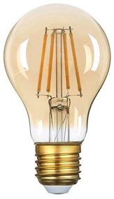Optonica A60 Filament LED Izzó E27 8W 810lm 2500K meleg fehér arany üveg 1796