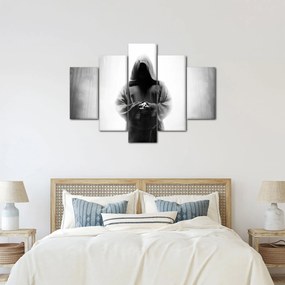 Kép - Egy szerzetes egy kolostorban (150x105 cm)