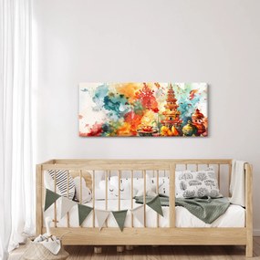 Kép - Akvarell illusztráció (120x50 cm)