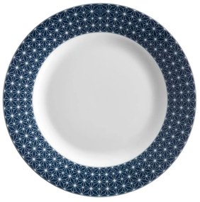 Galaxy Desszertes tányér, Ambition, 19 cm, porcelán, kék