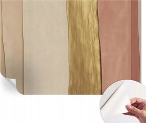 Dekoratív öntapadós fotótapéta Hálószobába Hullámos csíkok 104x70 cm