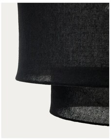 Fekete lámpabúra ø 60 cm Mariela – Kave Home