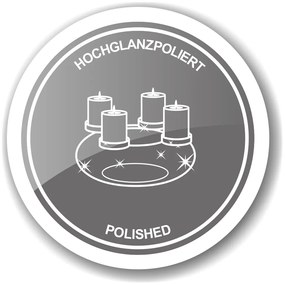 Adventi koszorú Marbella Ø 30cm - Edzard