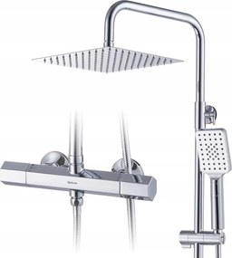 Esőztető Zuhany Csaptelep Zuhanyszett Fürdőszoba Csaptelep Króm