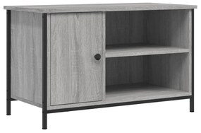 vidaXL szürke sonoma színű szerelt fa TV-szekrény 80x40x50 cm
