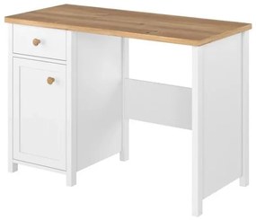 Íróasztal Keira  db (fehér + nash tölgy). 1058475